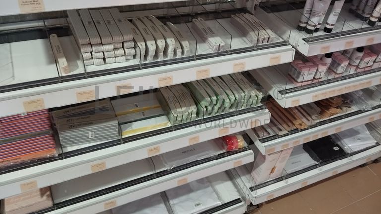 Stock produtos de estética e beleza