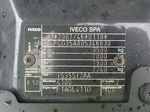 Iveco Daily 35-140 · Ano 2020