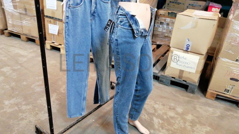 Calças de ganga senhora