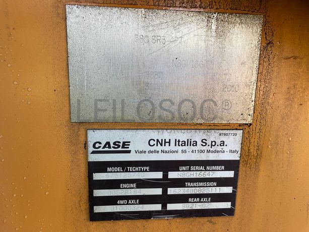 Retroescavadora Case 580 SR 3