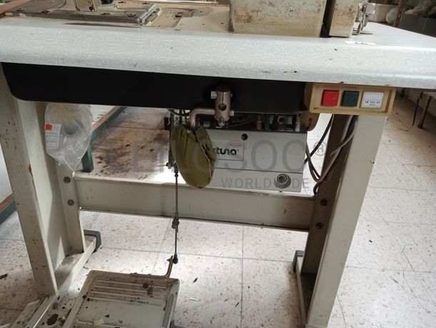 Máquinas de zig zag · Máquinas de coluna alta · Máquina de coluna