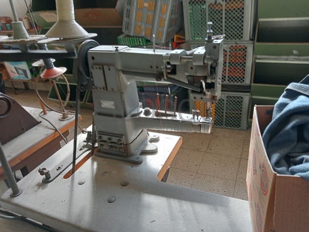 Máquinas de zig zag · Máquinas de coluna alta · Máquina de coluna