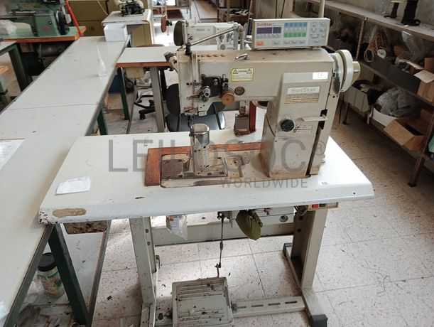 Máquinas de zig zag · Máquinas de coluna alta · Máquina de coluna