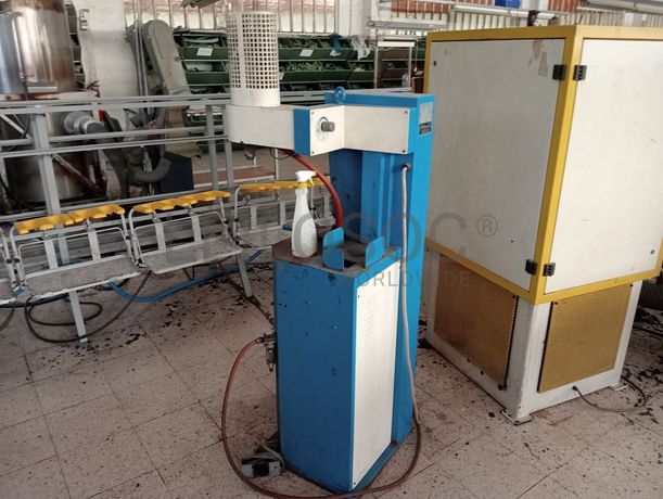 Sifione · Máquinas de rebater · Máquina de fechar calcanheiras · Reativador de contrafortes