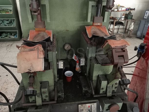 Prensa de colar solas · Reativador de solas · Lixadeira