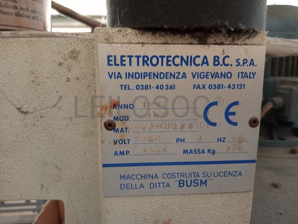 Prensa de colar solas · Reativador de solas · Lixadeira