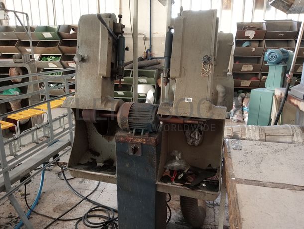 Prensa de colar solas · Reativador de solas · Lixadeira