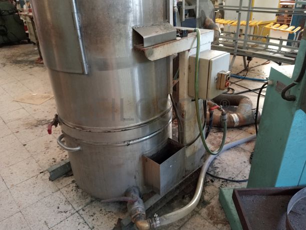 Depósito para resíduos · Lixadeira de fita · Lixadeira · Secador para ar