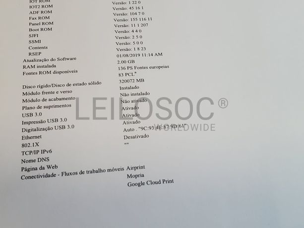 Impressora Multifunções Laser Xerox VersaLink B605X