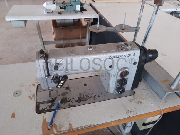 Máquinas de Costura · Matérias-Primas · Equipamento de Escritório