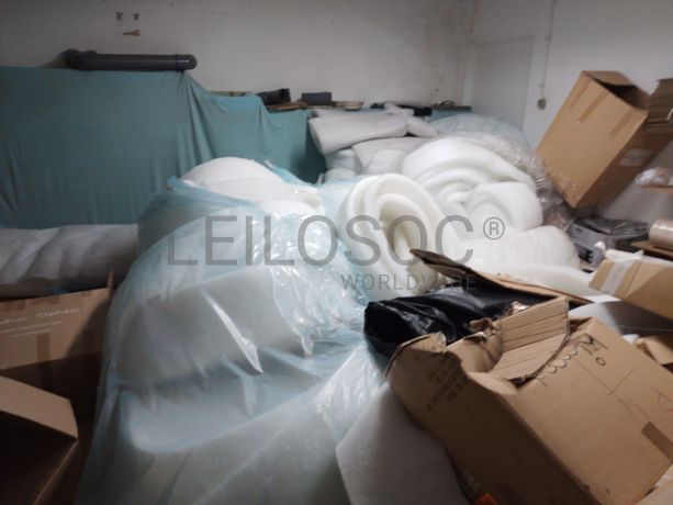 Máquinas de Costura · Matérias-Primas · Equipamento de Escritório