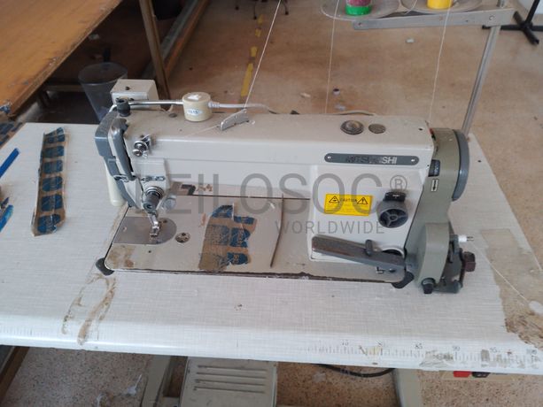 Máquinas de Costura · Matérias-Primas · Equipamento de Escritório