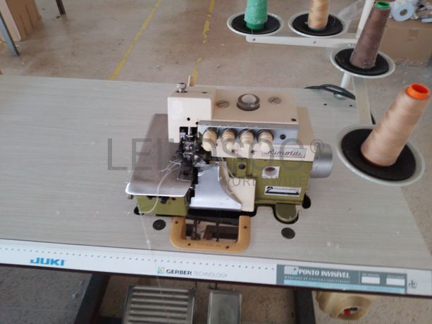 Máquinas de Costura · Matérias-Primas · Equipamento de Escritório