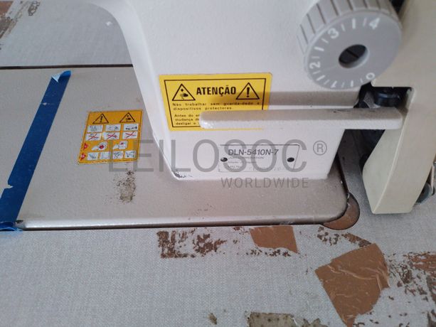 Máquinas de Costura · Matérias-Primas · Equipamento de Escritório