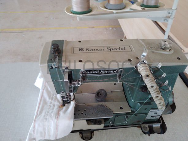 Máquinas de Costura · Matérias-Primas · Equipamento de Escritório