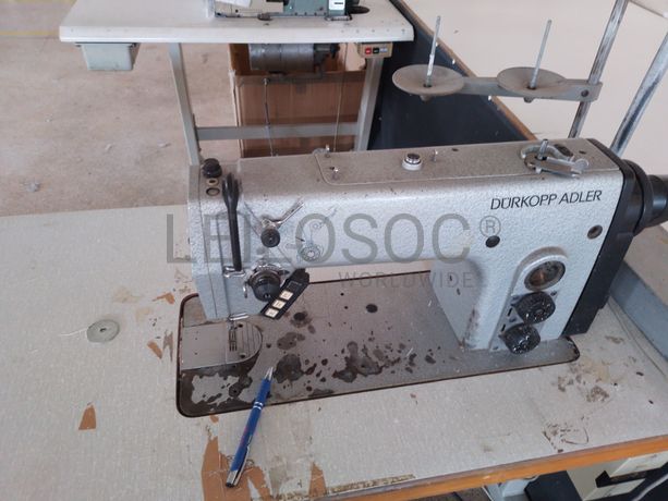 Máquinas de Costura · Matérias-Primas · Equipamento de Escritório