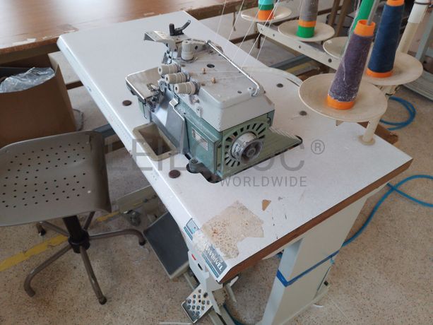 Máquinas de Costura · Matérias-Primas · Equipamento de Escritório