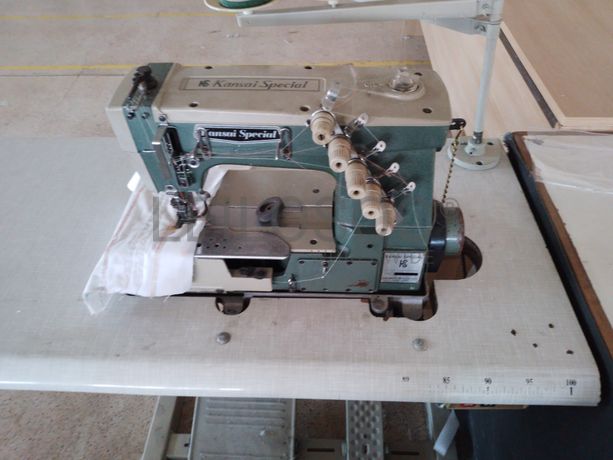 Máquinas de Costura · Matérias-Primas · Equipamento de Escritório