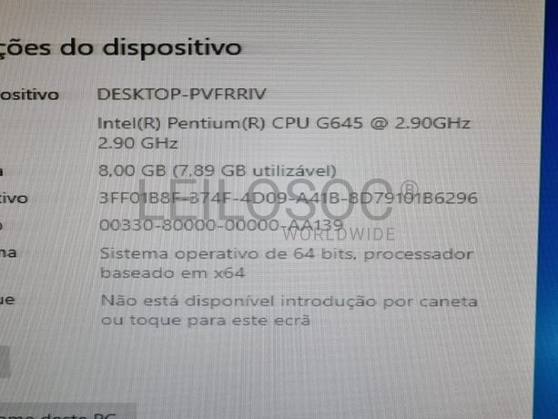 Computador HP Compaq Pro 4300 SFF