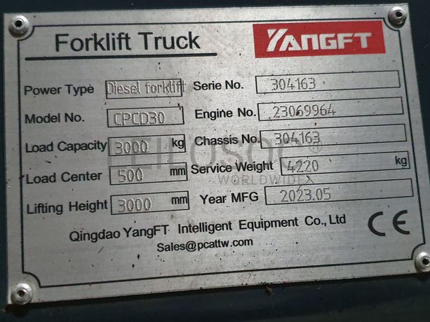 Empilhador ANGFT · Ano 2023