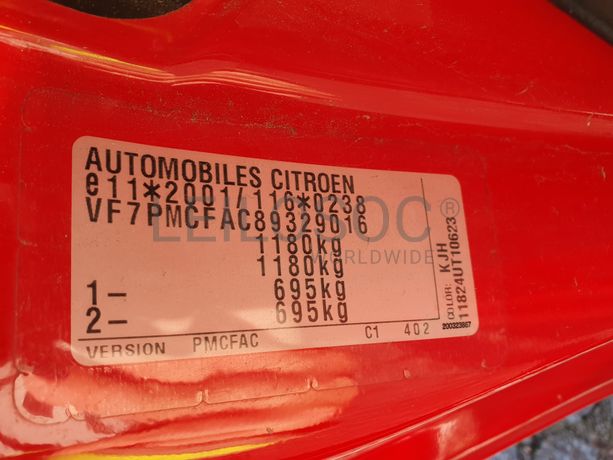 Citroën C1 · Ano 2009