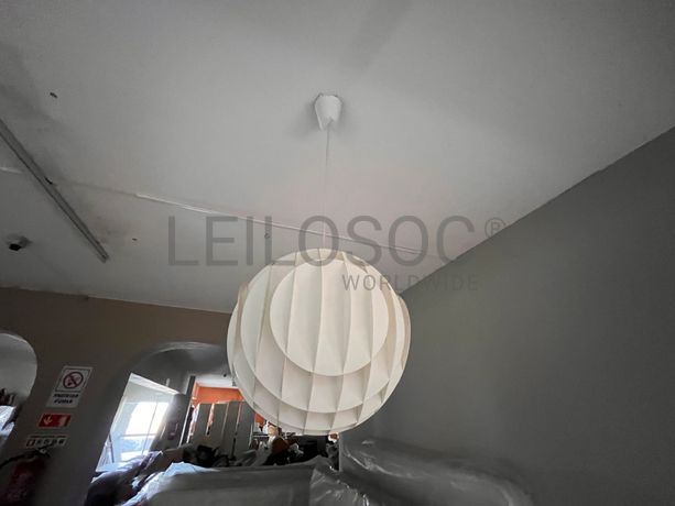 Candeeiro de teto de plástico