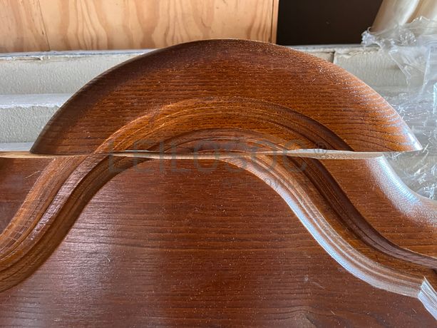 Cabeceira de cama em madeira