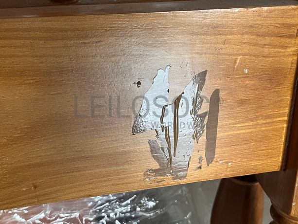 Cabeceira de cama em madeira