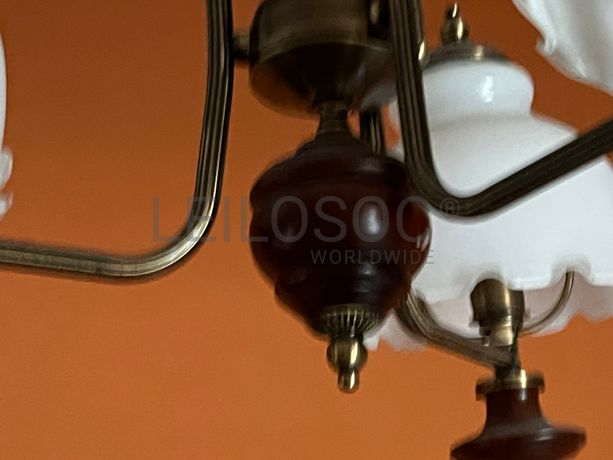 Candeeiro de teto em ferro