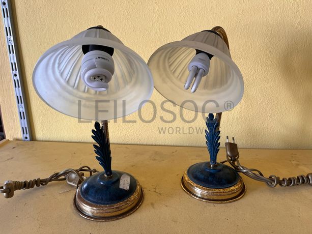 Candeeiros pequenos em ferro