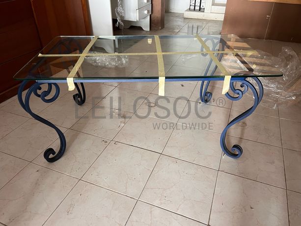 Mesa de centro em ferro