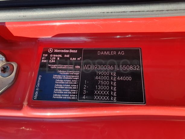 Mercedes-Benz Actros e Semirreboque Schmitz · Anos 2011