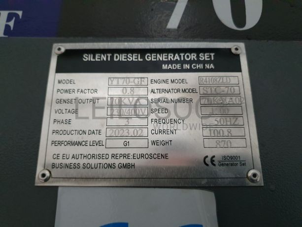 Gerador YT70-GF