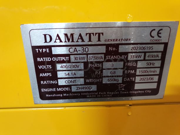 Gerador Damatt CA-30