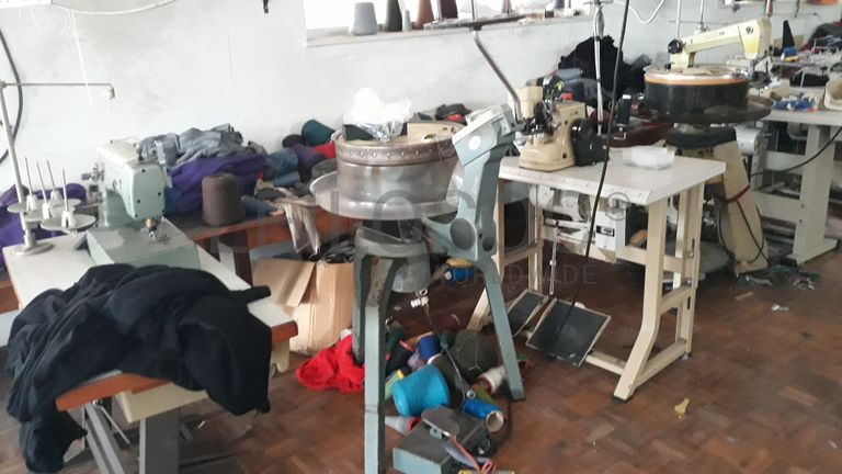Totalidade · Equipamentos Indústria Têxtil