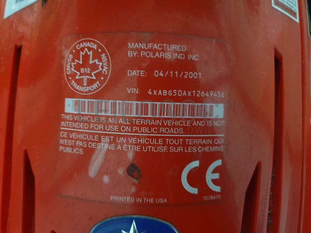 Polaris 4x4 · Ano 2001