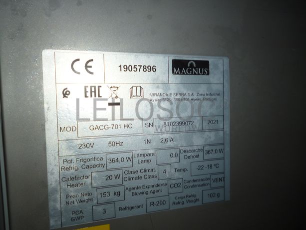 Arcas de congelação