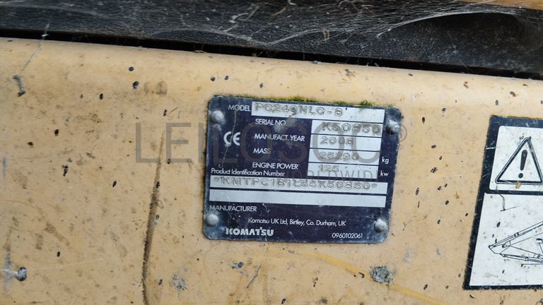 Escavadora de Rastos