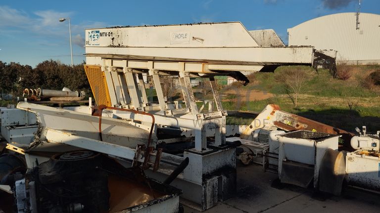 Mesa vibratória · Ano 2012