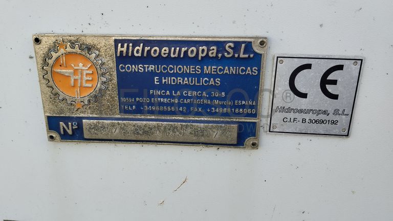 Prensa de enfardar latas · Ano 2012