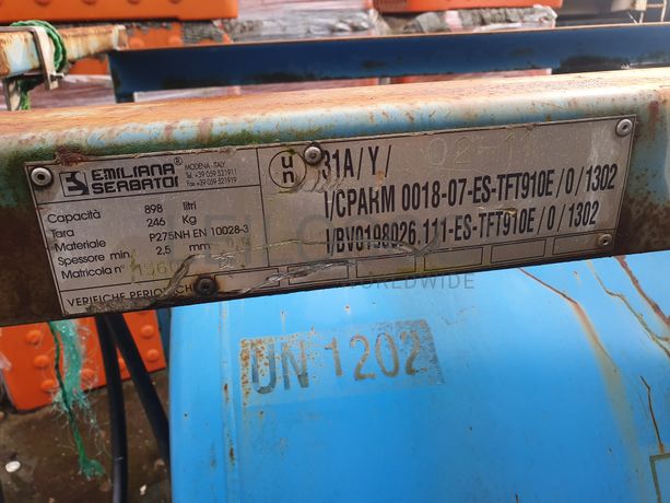 Tanque de Transporte de Combustívei