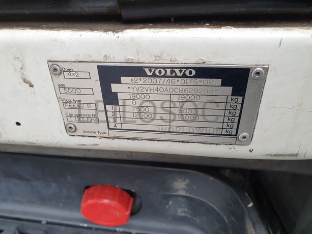 Volvo FE 260 19Ton. · Ano 2012