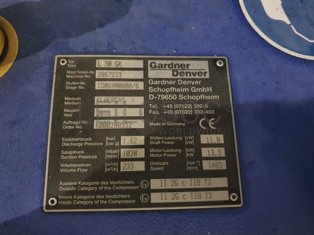 Compressores de Biogás · Ano 2010