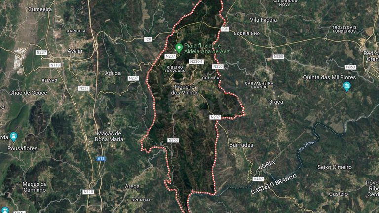 Terrenos · Gouveia · Oleiros · Figueiró dos Vinhos · Torres Novas