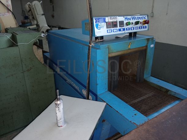 Forno de tratamento · Escovadeira · Máquina de lixar · Máquina de agrafar