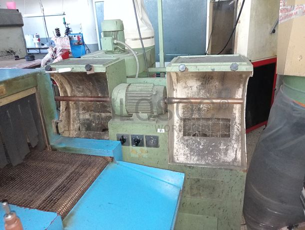 Forno de tratamento · Escovadeira · Máquina de lixar · Máquina de agrafar