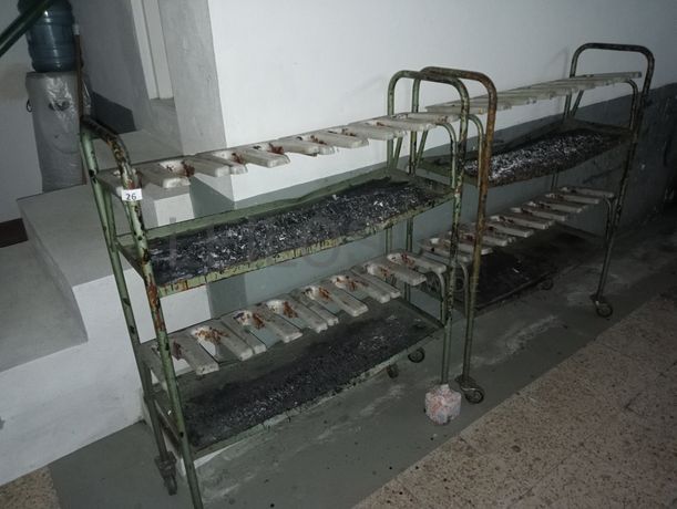 Máquina com ferro de brunir · Diversos