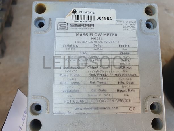 Medidor de Caudal Biogás