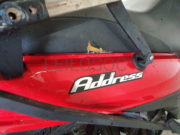 Motociclo Suzuki UK 110 Address · Ano 2015