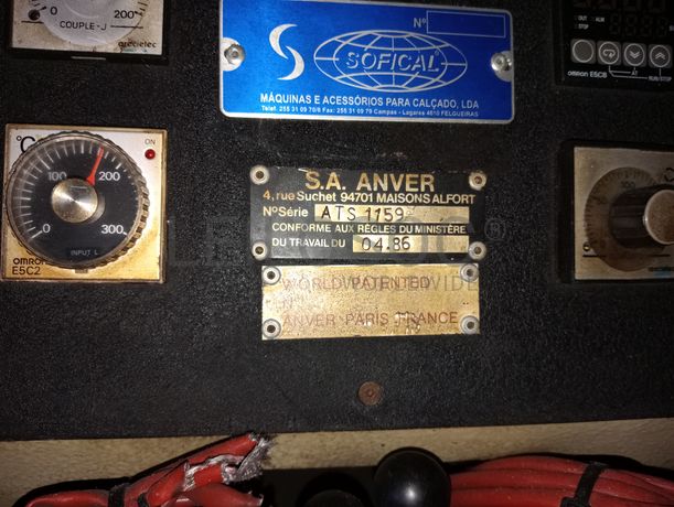 Combinação de Venda · Equipamentos Indústria de Calçado